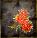 098 Christmas Flowers - 3-ply (gold) - Ihr